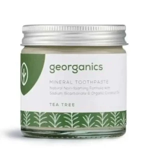 Мінеральна зубна паста з чайним деревом Georganics 60 мл.