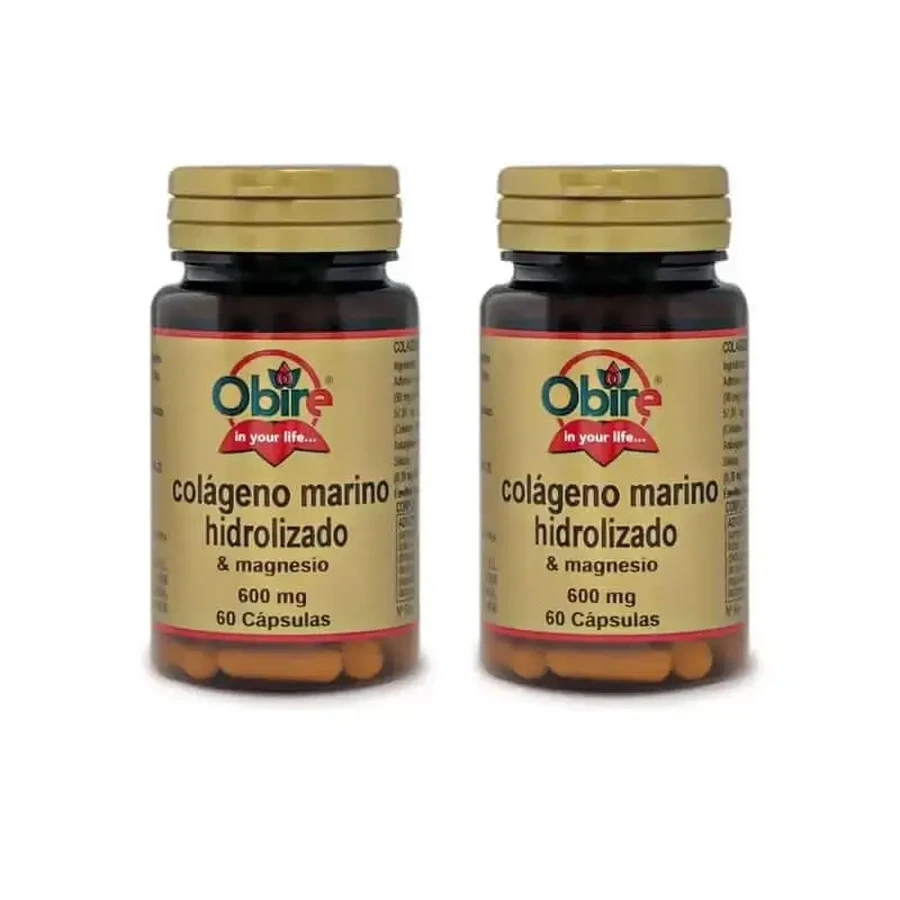 Obire Морський колаген + магній, 2X60 капсул: ціни та характеристики