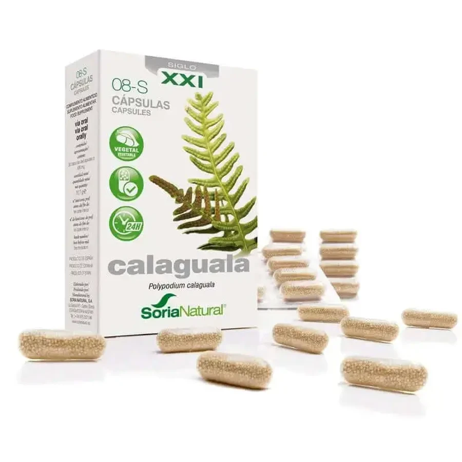 Soria Natural 8-S Калагуала 310 мг пролонгированного высвобождения, 30 капсул: цены и характеристики
