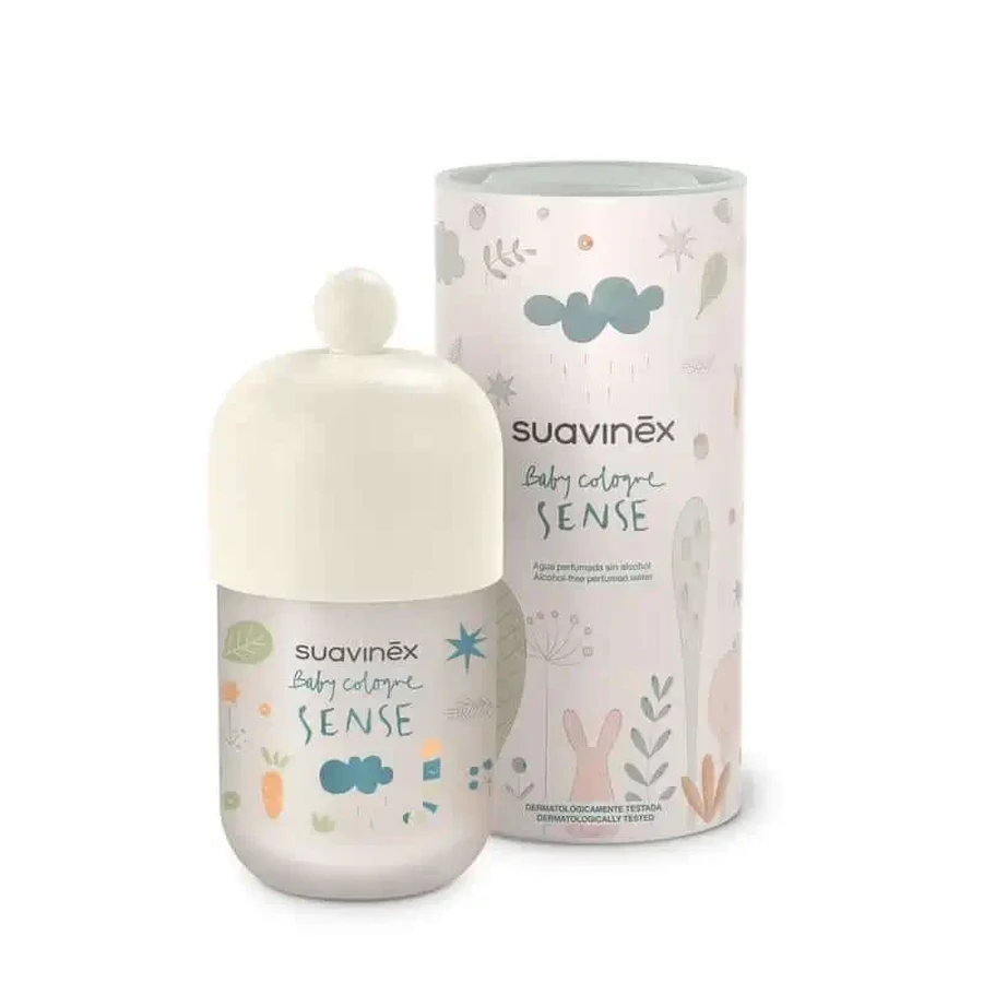 Suavinex Baby Cologne Sense, ароматизированная парфюмерная вода без спирта, 100 мл: цены и характеристики