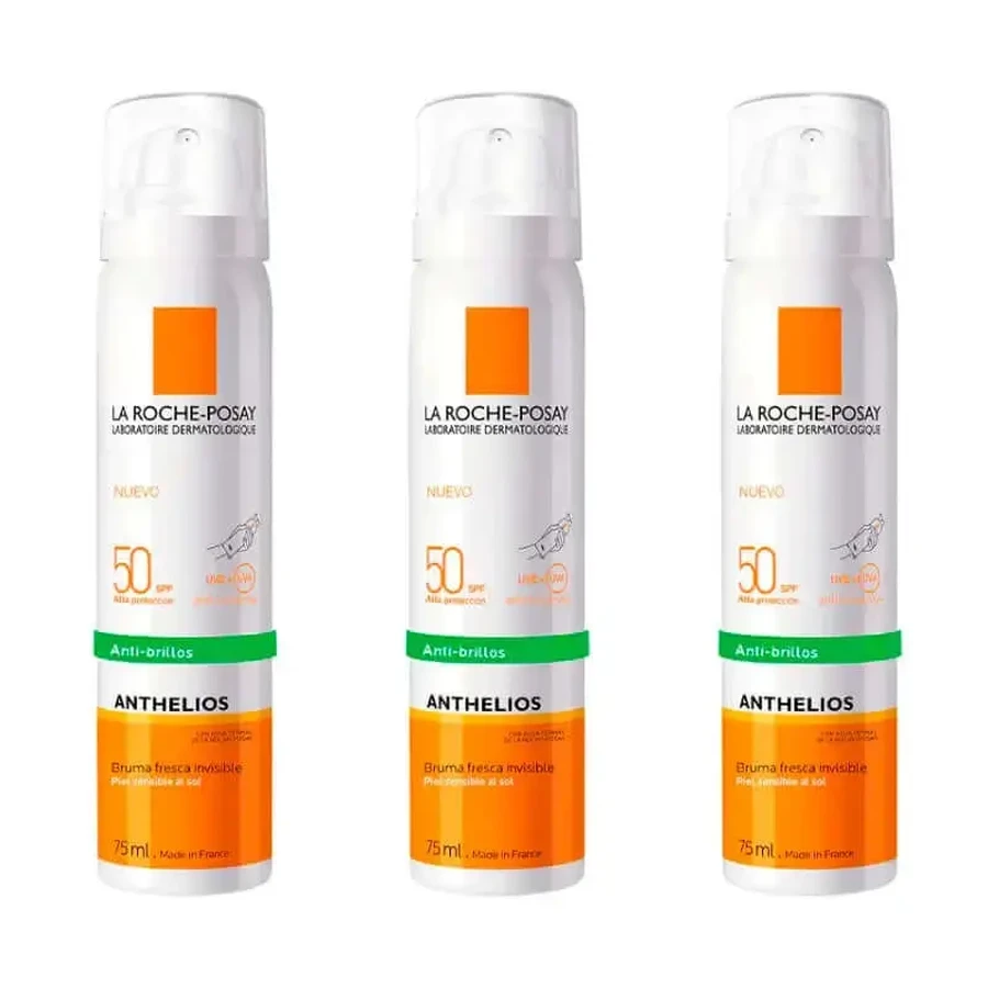La Roche Posay Triple Anthelios Facial Mist Spf 50, 3 X 75 Ml: цены и характеристики