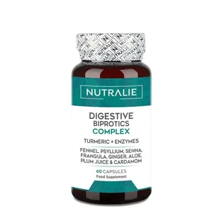 Nutralie Digestive Complex пробиотик турмерик + пищеварительный фермент, 60 капсул