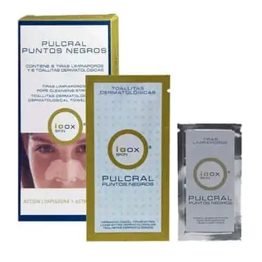 Ioox Pulcral Blackheads 6 смужок + 6 серветок: ціни та характеристики