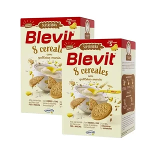 Blevit Дитяче харчування Superfibra 8 Каші та печиво, 2Х500 гр