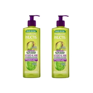 Garnier Fructis Fructis Nutri Curl Cream для вьющихся и волнистых волос, 2X400 мл, сушка феном, уход