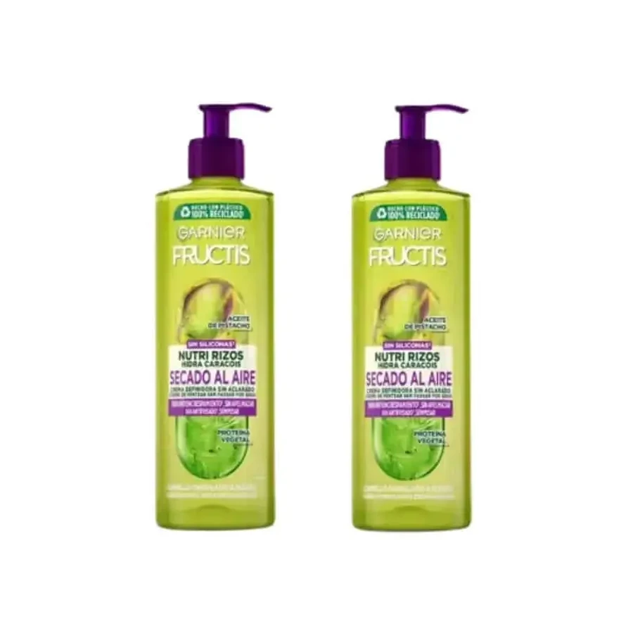 Garnier Fructis Fructis Nutri Curl Cream для вьющихся и волнистых волос, 2X400 мл, сушка феном, уход: цены и характеристики