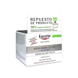Eucerin Hyaluron Filler Triple Effect X3 Day Fps 15 для сухой кожи, 50 мл