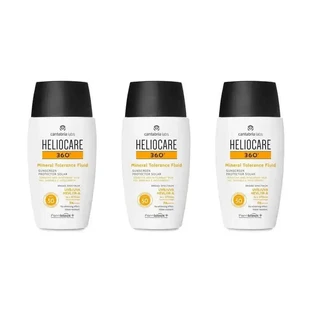 Heliocare 360º Мінеральна толерантна рідина Spf50, 3X50 мл