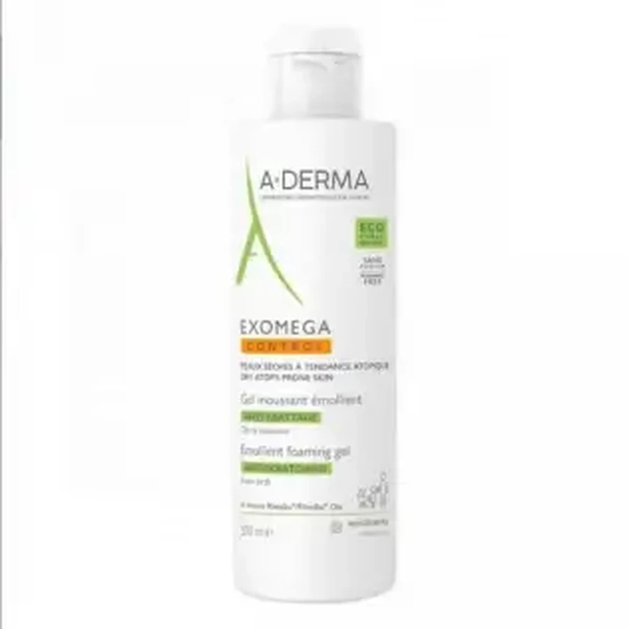 Aderma Exomega Emollient Cleansing Gel 500 мл: цены и характеристики