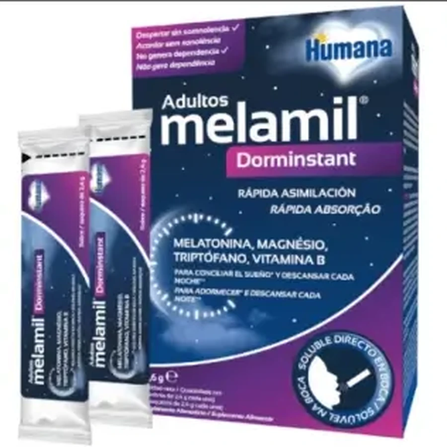 Humana Melamil Dorminstant 24 пакетика: цены и характеристики