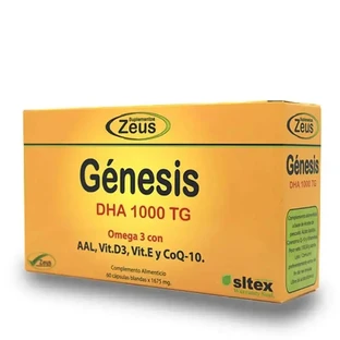 Zeus Genesis Dha Dha Tg 1000, 60 капсул