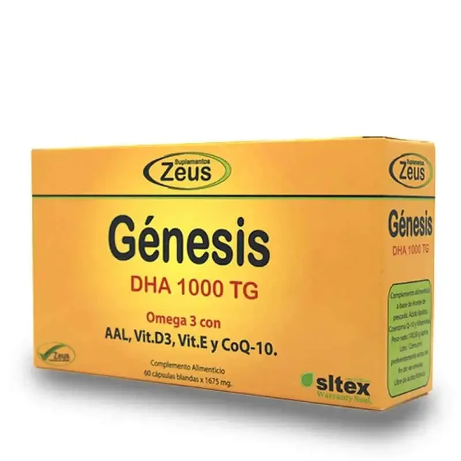 Zeus Genesis Dha Dha Tg 1000, 60 капсул: цены и характеристики