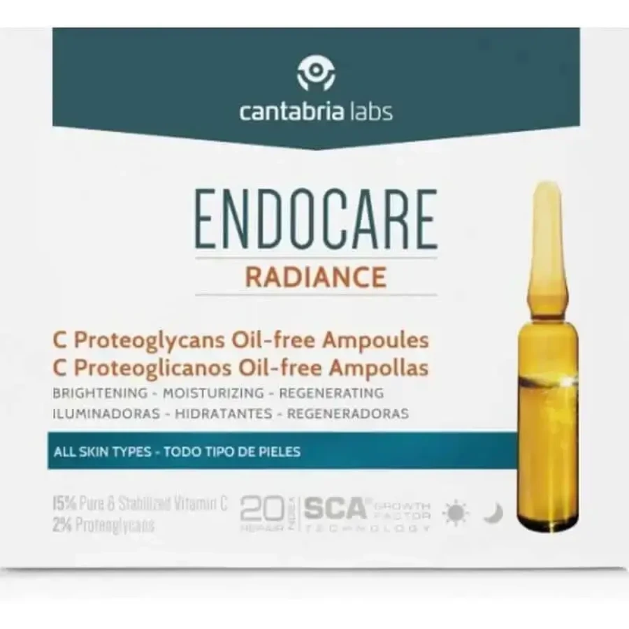 ENDOCARE Radiance C Протеогликаны без масла 30 флаконов х 2 мл: цены и характеристики