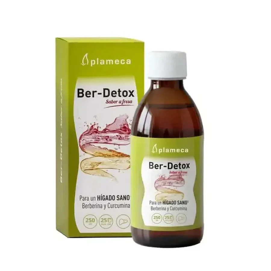Plameca Ber-Detox зі смаком полуниці Plameca Ber-Detox, 250 мл: ціни та характеристики