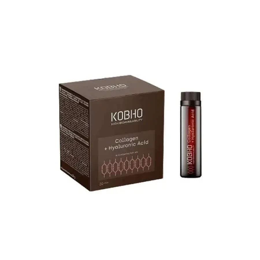 Kobho Labs Коллаген + добавка гиалуроновой кислоты, 20 флаконов: цены и характеристики