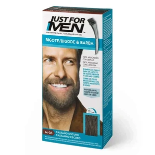 Just For Men Темно-коричневые усы и борода