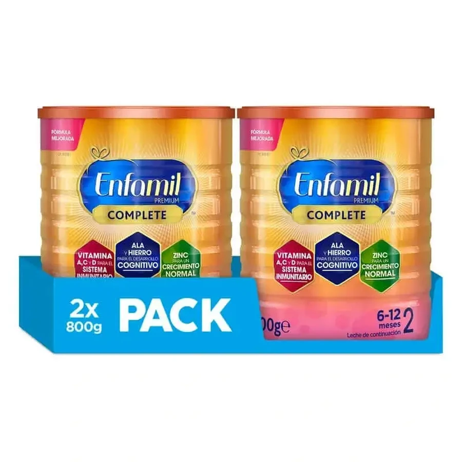Детская молочная смесь Enfamil Complete 2, 2 X 800 г: цены и характеристики