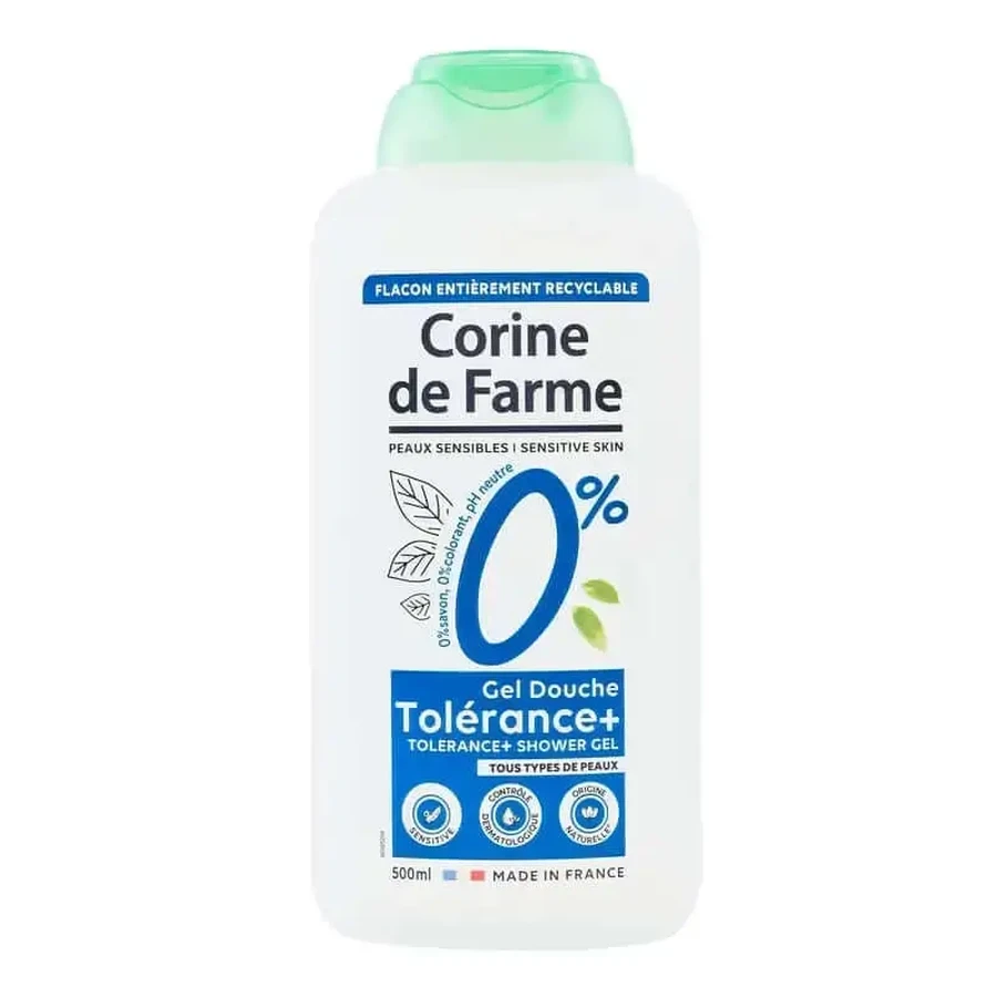 Corine De Farme чистый гель для душа 0% Corine De Farme для чувствительной кожи, 500 мл: цены и характеристики