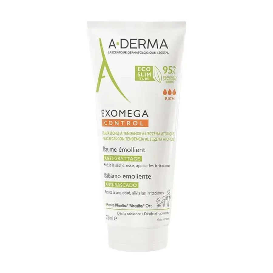 A-Derma Exomega Control Пом'якшувальний кондиціонер 200 мл: ціни та характеристики