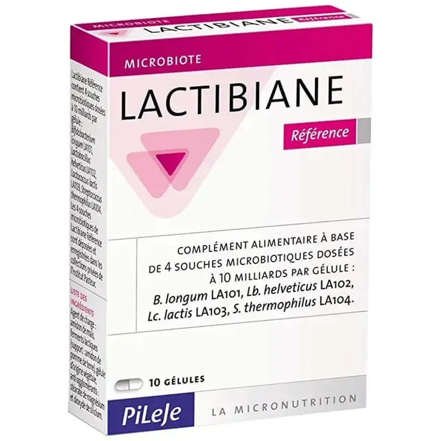 Референс Lactibiane 10 капсул: ціни та характеристики