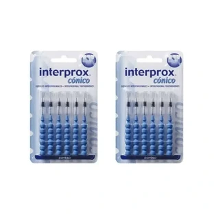 Зубная щетка Interprox Interproximal Conical Interproximal, 2X6 шт.