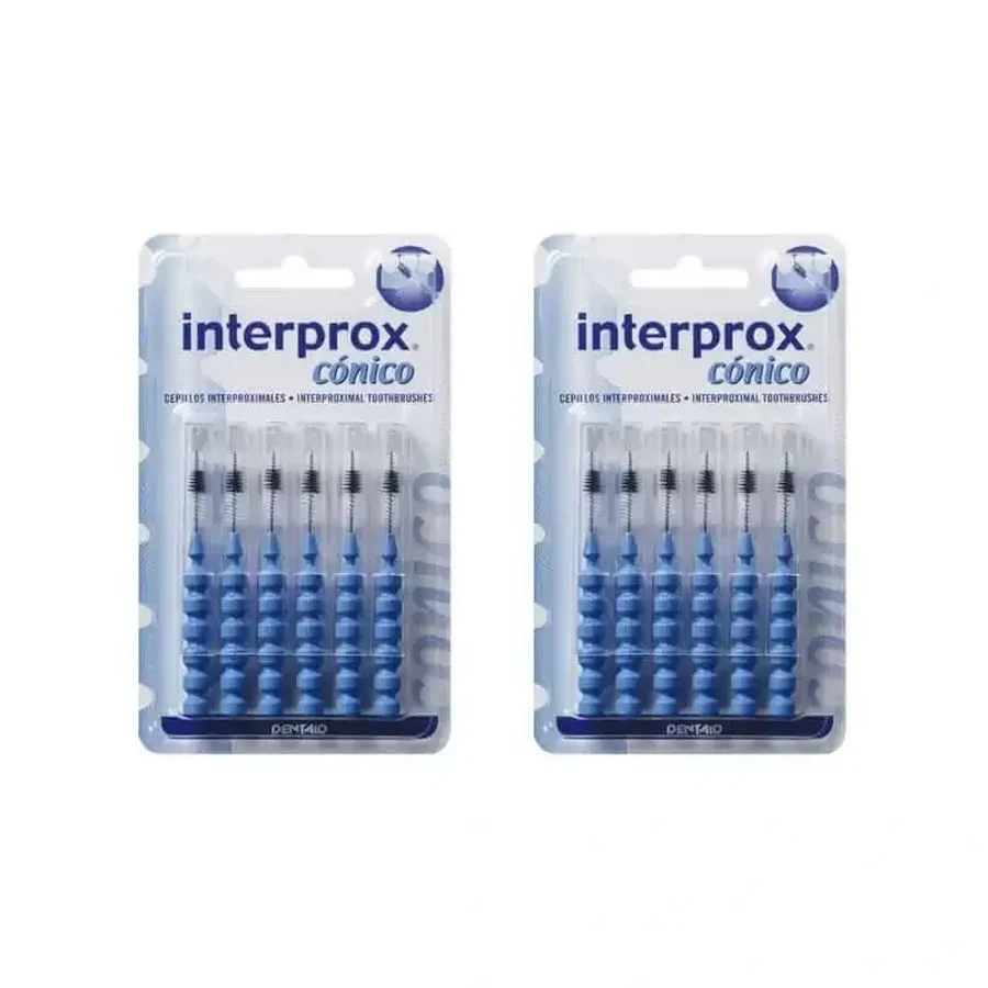 Зубная щетка Interprox Interproximal Conical Interproximal, 2X6 шт.: цены и характеристики
