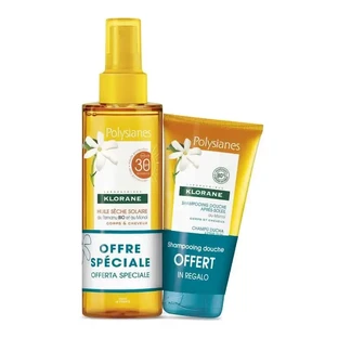 Klorane Pack Oil 30 200 мл + шампунь для душу 75 мл + шампунь у подарунок 75 мл