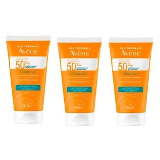 Avene Cleanance Сонячний очищувальний крем Spf 50+, 3 x 50 мл