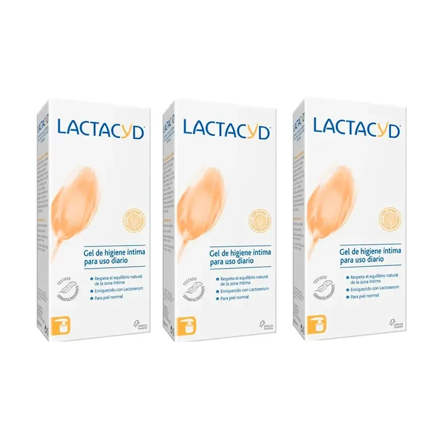 Гель для интимной гигиены Lactacyd Triplo Ежедневное использование 3 х 200 мл: цены и характеристики