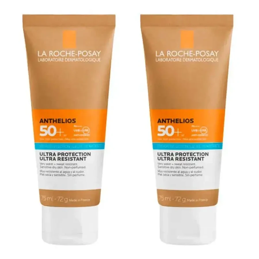 La Roche Posay Duplo Anthelios Увлажняющее молочко Spf50+ Eco-Sustainable, 2 X 75 мл: цены и характеристики