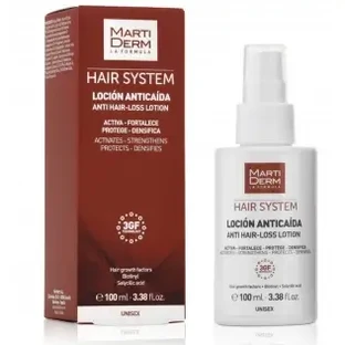 Martiderm Hair System 3GF Лосьйон від випадіння волосся унісекс, 100 мл