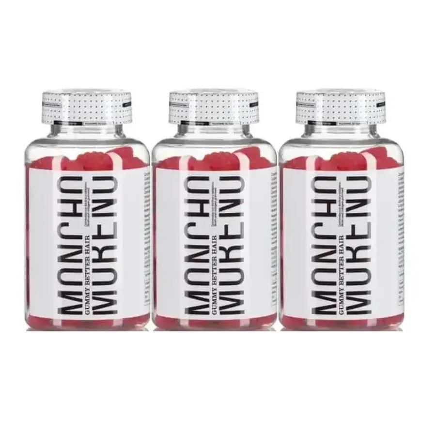 Moncho Moreno Gummys Best Hair, упаковка 3 x 60 шт.: цены и характеристики