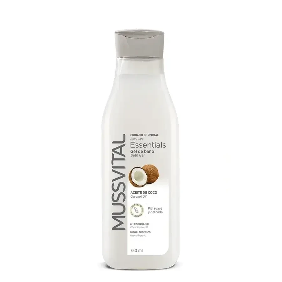 Mussvital Essentials Гель для ванни з кокосовою олією 750 мл: ціни та характеристики