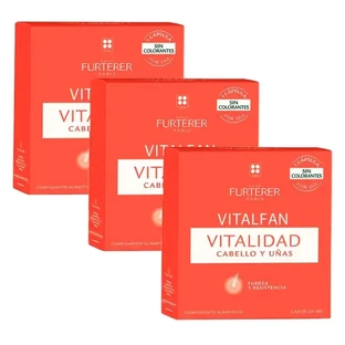 Rene Furterer Vitalfan Vitality Hair & Nails, 3 x 30 капсул в упаковці