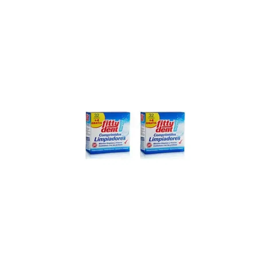 Очищающие таблетки Fittydent Duplo 2 x 36 таблеток: цены и характеристики