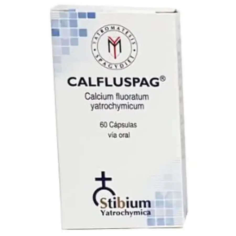Heliosar Calfluspag Кальцій фторид, 60 капсул: ціни та характеристики