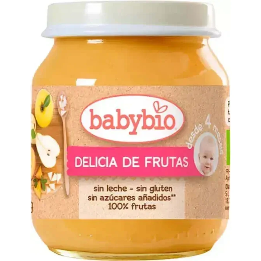 Babybio Фруктова насолода, 130 г: ціни та характеристики