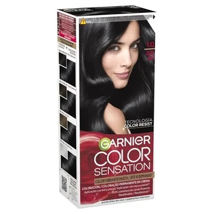 Garnier Colour Sensation Permanent Colour Cream 1.0 Ultra Black