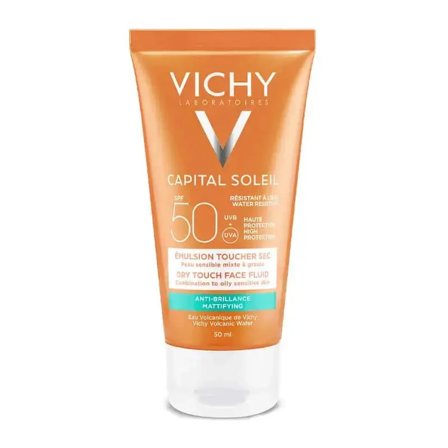 Vichy Capital Soleil Dry Touch SPF 50, 50 мл: ціни та характеристики