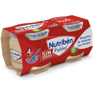 Nutriben Nutriben Introduction Potito - Овощное рагу с говядиной, 2 х 120 грамм
