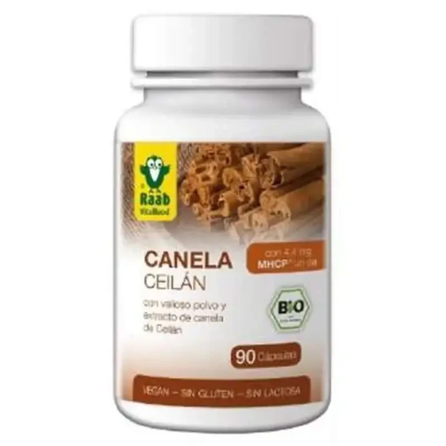 Raab Vitalfood Cinnamon 90Cap Bio Sg Vegan: цены и характеристики