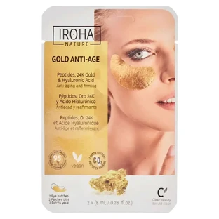 Антивікові патчі для повік Iroha Nature, 8 мл