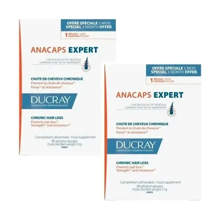 Ducray Anacaps Expert, упаковка 2 x 90 капсул