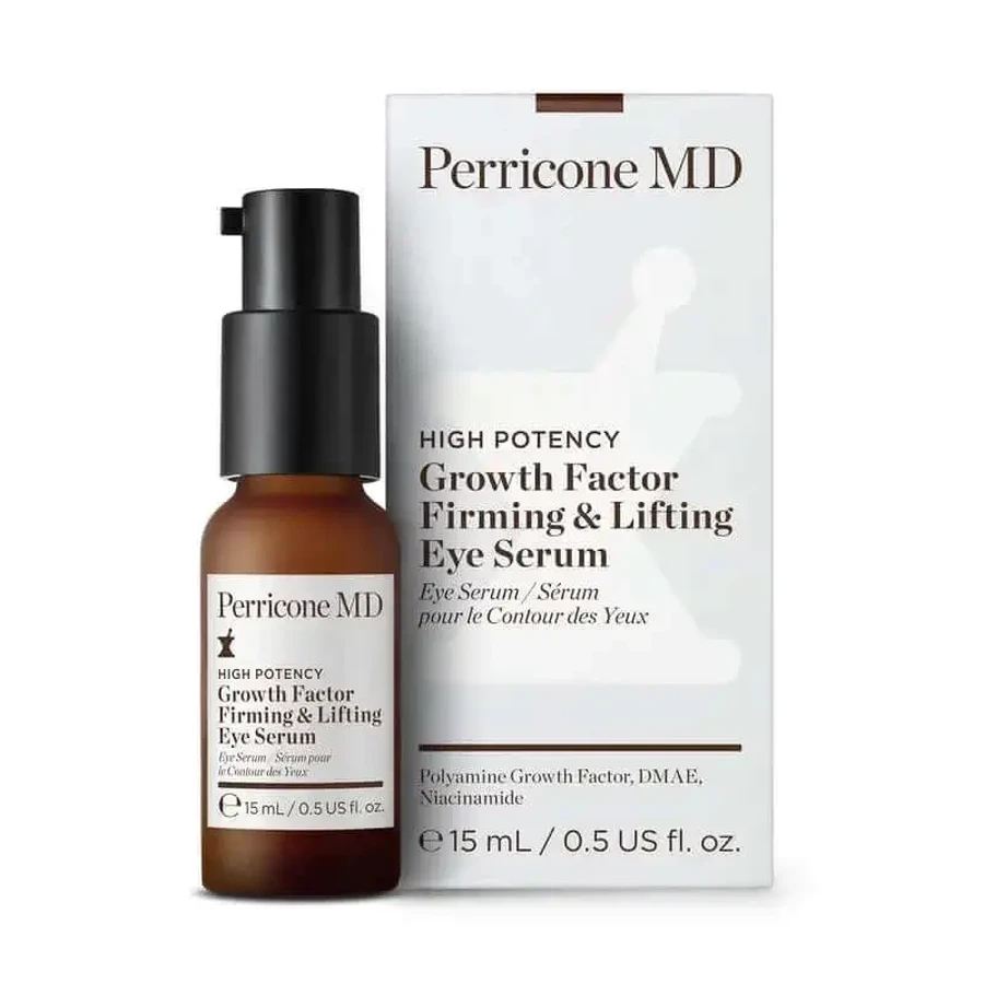 Сироватка для шкіри навколо очей з фактором росту Perricone High Potency Firming & Lifting Serum with Growth Factor, 15 мл: ціни та характеристики