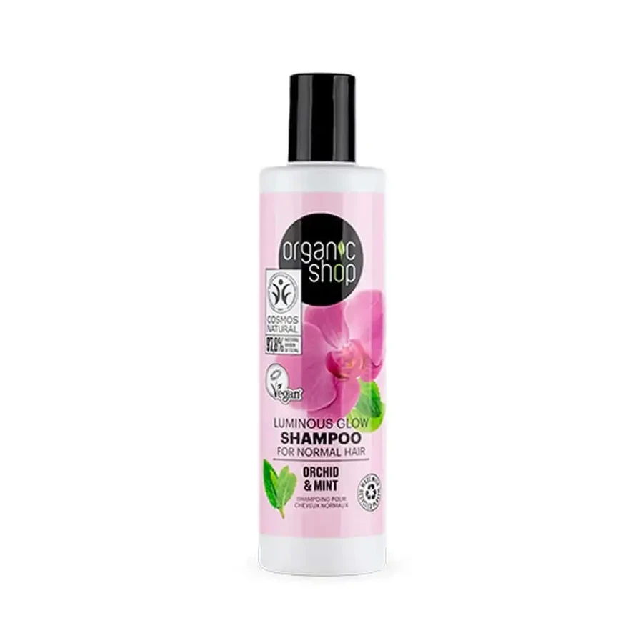 Organic Shop Шампунь для нормальных волос Орхидея и мята, 280 мл: цены и характеристики