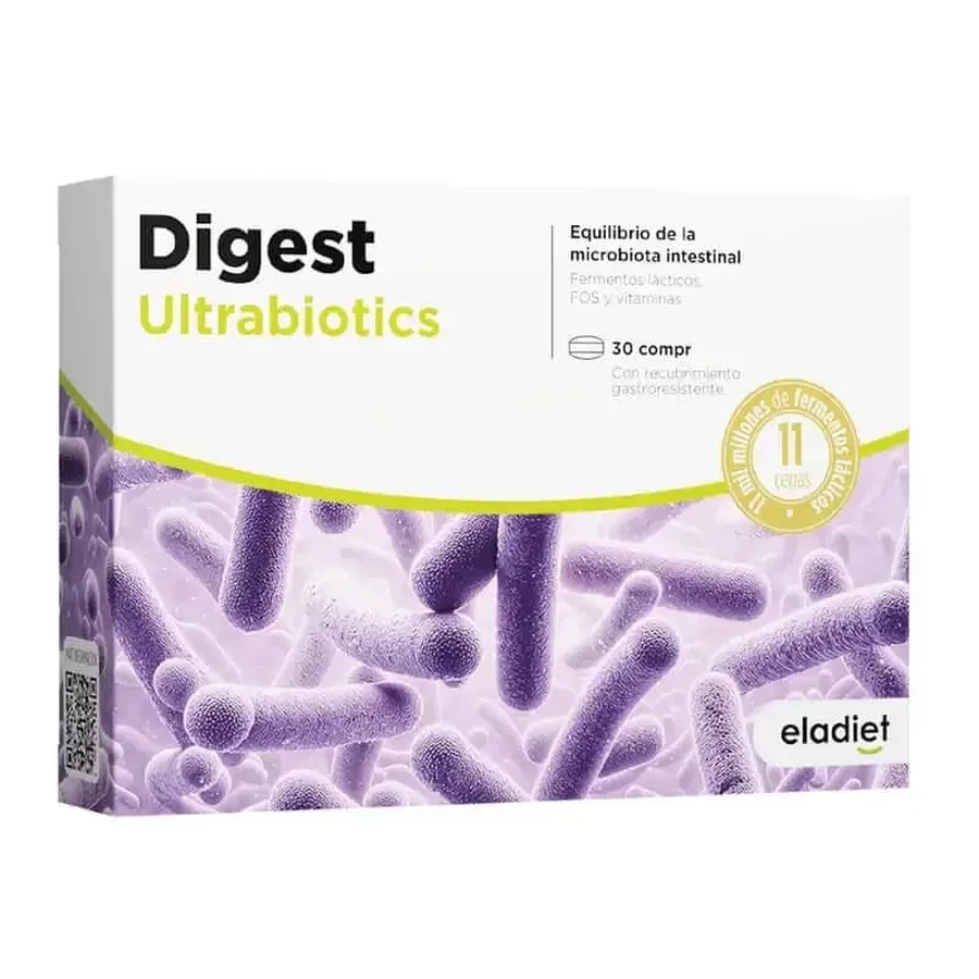 Eladiet Digest UltraBiotics, 30 таблеток: цены и характеристики