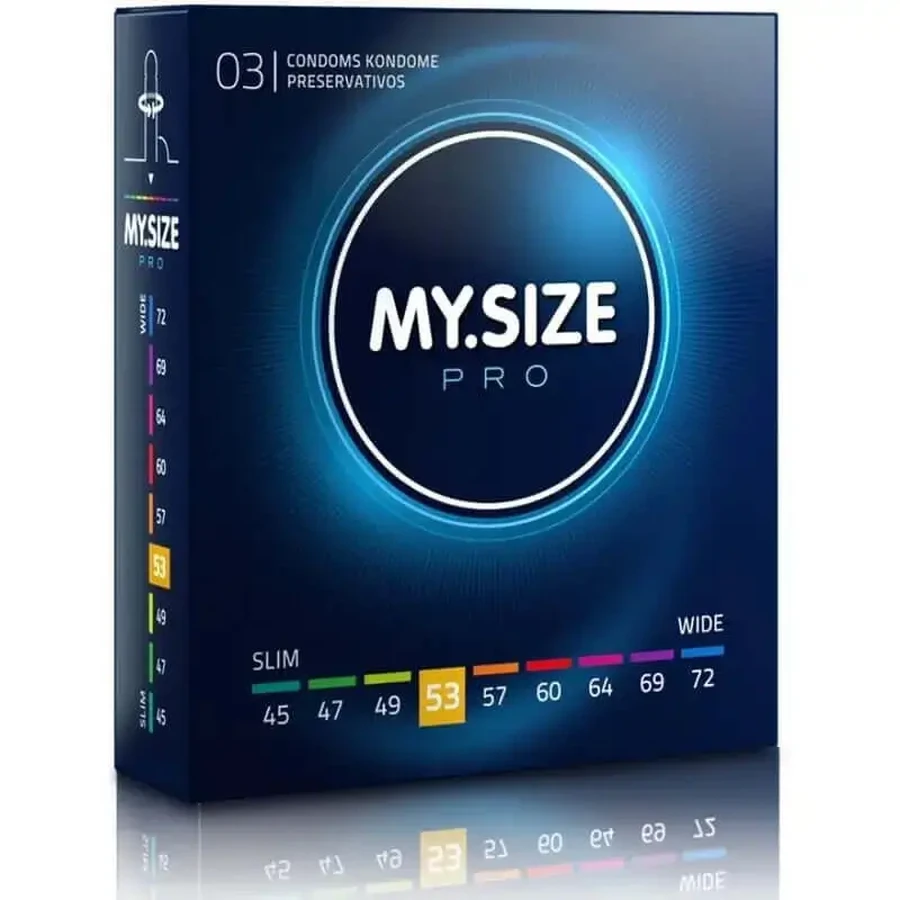 Презервативи My Size Pro 53 мм 3 шт.: ціни та характеристики