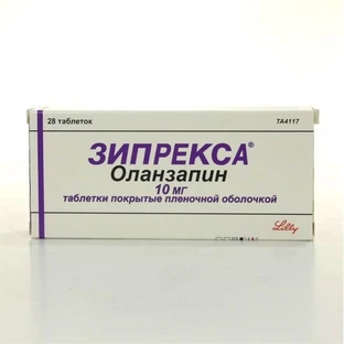 Зипрекса табл. п/плен. оболочкой 10 мг блистер №28
