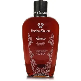 Radhe Shyam Shampoo Henna Mahogany Шампунь з хною червоного дерева, 250 мл