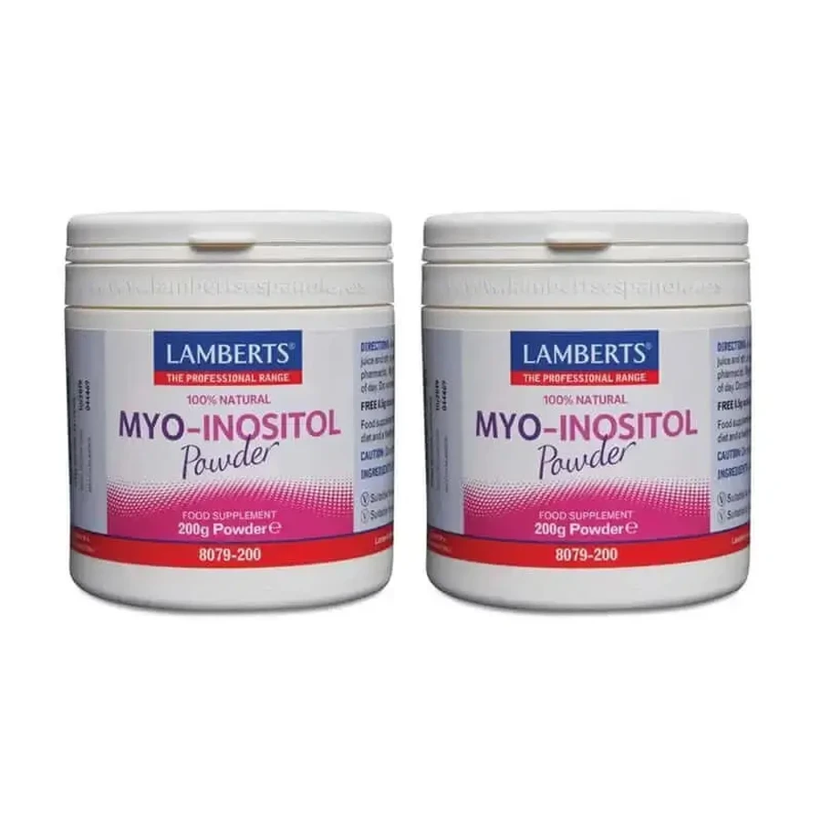 Lamberts Myo Inositol порошок 100% натуральний, 2X200 гр: ціни та характеристики
